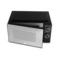 Cuptor cu microunde Berlinger Haus, Matte Black, 1100W, 20L, 44.5x24.2x32.5 cm, negru/argintiu