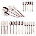 Set tacamuri 24 piese Berlinger Haus, Cutlery, inox, roz