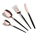 Set tacamuri 24 piese Berlinger Haus, Cutlery, inox, negru/roz