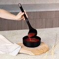 Set 5 ustensile de bucatarie cu suport, Berlinger Haus, Black Rose, nailon/plastic, negru