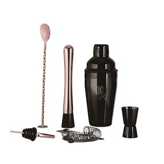 Negru, Set 6 piese 550 ml