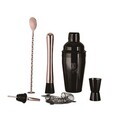 Set mix pentru cocktail 6 piese Berlinger Haus, Black Rose, 550 ml, inox 18/10, negru
