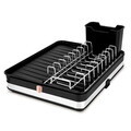 Scurgator de vase reglabil Berlinger Haus, Black Rose, 36.6x29.8x13 cm, inox/plastic, negru