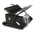 Scurgator de vase cu 2 etaje Berlinger Haus, Black Rose, 48x35.4x27.2 cm, inox/plastic, negru