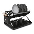 Scurgator de vase cu 2 etaje Berlinger Haus, Black Rose, 48x35.4x27.2 cm, inox/plastic, negru