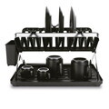 Scurgator de vase cu 2 etaje Berlinger Haus, Black Rose, 48x35.4x27.2 cm, inox/plastic, negru