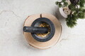 Mojar cu pistil Berlinger Haus, Black Rose, 14x8 cm, granit, negru/roz