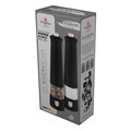Set 2 rasnite electrice pentru sare/piper Berlinger Haus, Black Rose, inox/ceramica, negru