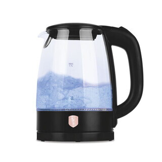 Negru;Transparent, Ceainic 1.7L
