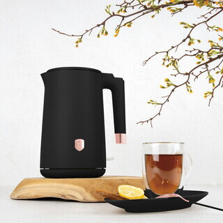 Negru, Ceainic pereti dubli 1.7L