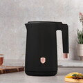 Ceainic electric cu pereti dubli Berlinger Haus, Black Rose, 1.7 L, plastic/inox, negru