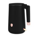 Ceainic electric cu pereti dubli Berlinger Haus, Black Rose, 1.7 L, plastic/inox, negru