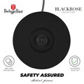 Ceainic electric cu pereti dubli Berlinger Haus, Black Rose, 1.7 L, plastic/inox, negru