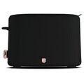 Prajitor de paine cu capac Berlinger Haus, Black Rose, 750W, inox, negru