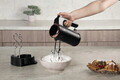 Mixer de mana cu suport Berlinger Haus, Black Rose, 300W, plastic/inox, negru/roz