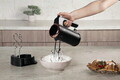 Mixer de mana cu suport Berlinger Haus, Black Rose, 300W, plastic/inox, negru/roz