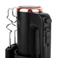 Mixer de mana cu suport Berlinger Haus, Black Rose, 300W, plastic/inox, negru/roz