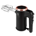 Mixer de mana cu suport Berlinger Haus, Black Rose, 300W, plastic/inox, negru/roz