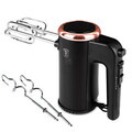 Mixer de mana cu suport Berlinger Haus, Black Rose, 300W, plastic/inox, negru/roz
