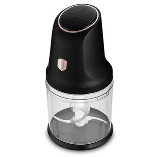 Negru;Transparent, Tocator 2 in 1, 1L