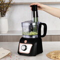Set blender 8 in 1 Berlinger Haus, Black Rose, 500W, inox/plastic, negru/transparent