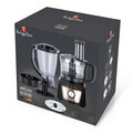 Set blender 8 in 1 Berlinger Haus, Black Rose, 500W, inox/plastic, negru/transparent