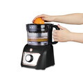 Set blender 8 in 1 Berlinger Haus, Black Rose, 500W, inox/plastic, negru/transparent