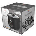 Oala electrica pentru orez Berlinger Haus, Black Rose, 700W, 1.8 L, inox/aluminiu, negru