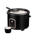 Oala electrica pentru orez Berlinger Haus, Black Rose, 700W, 1.8 L, inox/aluminiu, negru