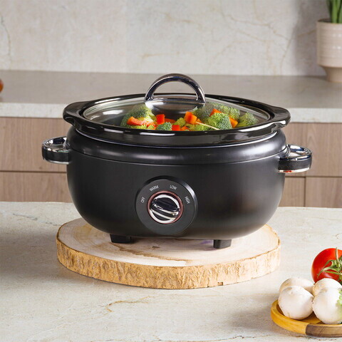Aparat pentru gatit Berlinger Haus, Black Rose, 200W, 3.5 L, ceramica, negru