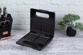 Sandwich maker Berlinger Haus, Black Rose, 22.5x13 cm, aluminiu, negru