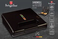 Sandwich maker Berlinger Haus, Black Rose, 22.5x13 cm, aluminiu, negru