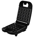 Sandwich maker 3 in 1 Berlinger Haus, Black Rose, 14x14 cm, aluminiu, negru