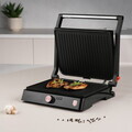 Gratar electric Berlinger Haus, Black Rose, 2200W, 29x23 cm, negru/argintiu