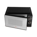 Cuptor cu microunde Berlinger Haus, Black Rose, 1100W, 20L, 44.5x24.2x32.5 cm, negru/argintiu