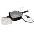 Set 4 piese pentru gatit Berlinger Haus, Monaco, 24x24x9 cm, aluminiu, negru