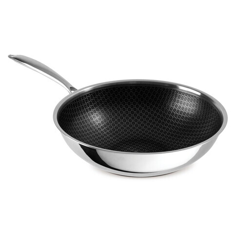 Tigaie Wok Berlinger Haus, Eternal, 30 cm, inox, argintiu