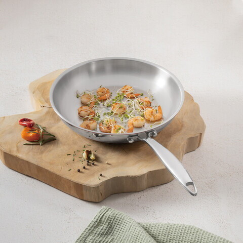 Tigaie Berlinger Haus, Copper Touch, 28 cm, inox, argintiu