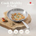 Tigaie Berlinger Haus, Copper Touch, 28 cm, inox, argintiu