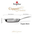 Tigaie Berlinger Haus, Copper Touch, 30 cm, inox, argintiu