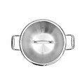 Tigaie Wok cu capac Berlinger Haus, Copper Touch, 24 cm, inox, argintiu