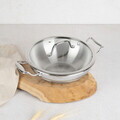 Tigaie Wok cu capac Berlinger Haus, Copper Touch, 24 cm, inox, argintiu