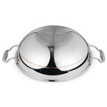 Tigaie Wok cu capac Berlinger Haus, Copper Touch, 28 cm, inox, argintiu