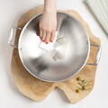 Tigaie Wok cu capac Berlinger Haus, Copper Touch, 28 cm, inox, argintiu
