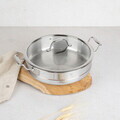 Oala cu capac Berlinger Haus, Copper Touch, 28 cm, inox, argintiu