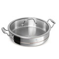 Oala cu capac Berlinger Haus, Copper Touch, 28 cm, inox, argintiu