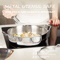 Oala cu capac Berlinger Haus, Copper Touch, 28 cm, inox, argintiu