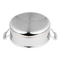 Oala cu capac Berlinger Haus, Copper Touch, 24 cm, inox/aluminiu, argintiu