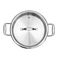 Oala cu capac Berlinger Haus, Copper Touch, 24 cm, inox/aluminiu, argintiu