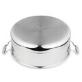 Oala adanca cu capac Berlinger Haus, Copper Touch, 28 cm, inox/aluminiu, argintiu